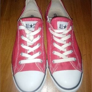 - CONVERSE -  Soulier rouge basse taille 8,5